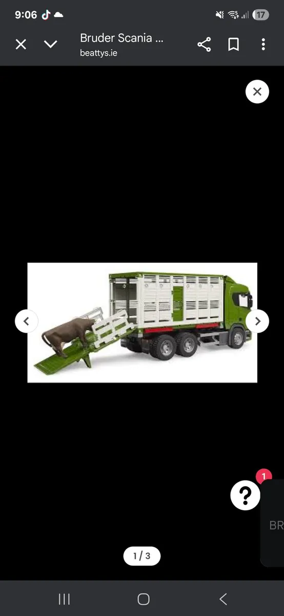 Bruder cattle truck - Image 2