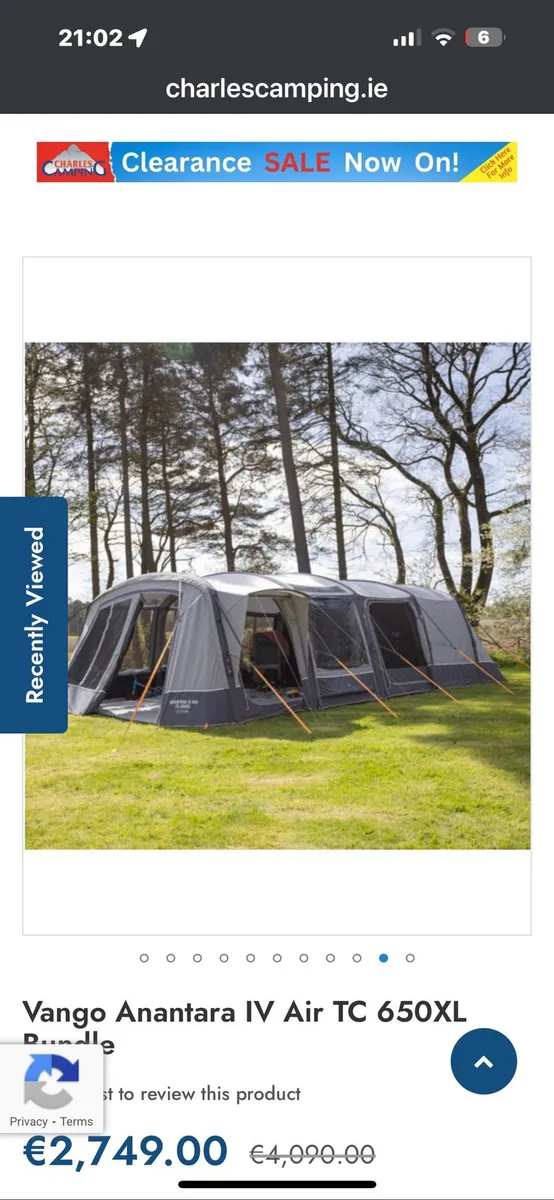 Vango Anantara 650xl TC - Image 1