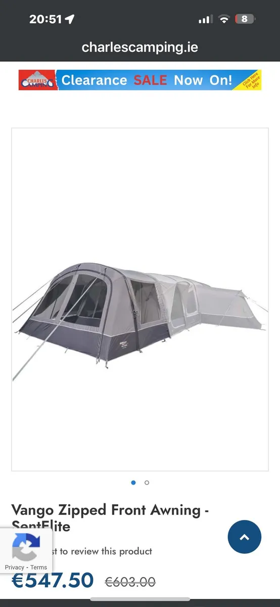 Vango Anantara 650xl TC - Image 2