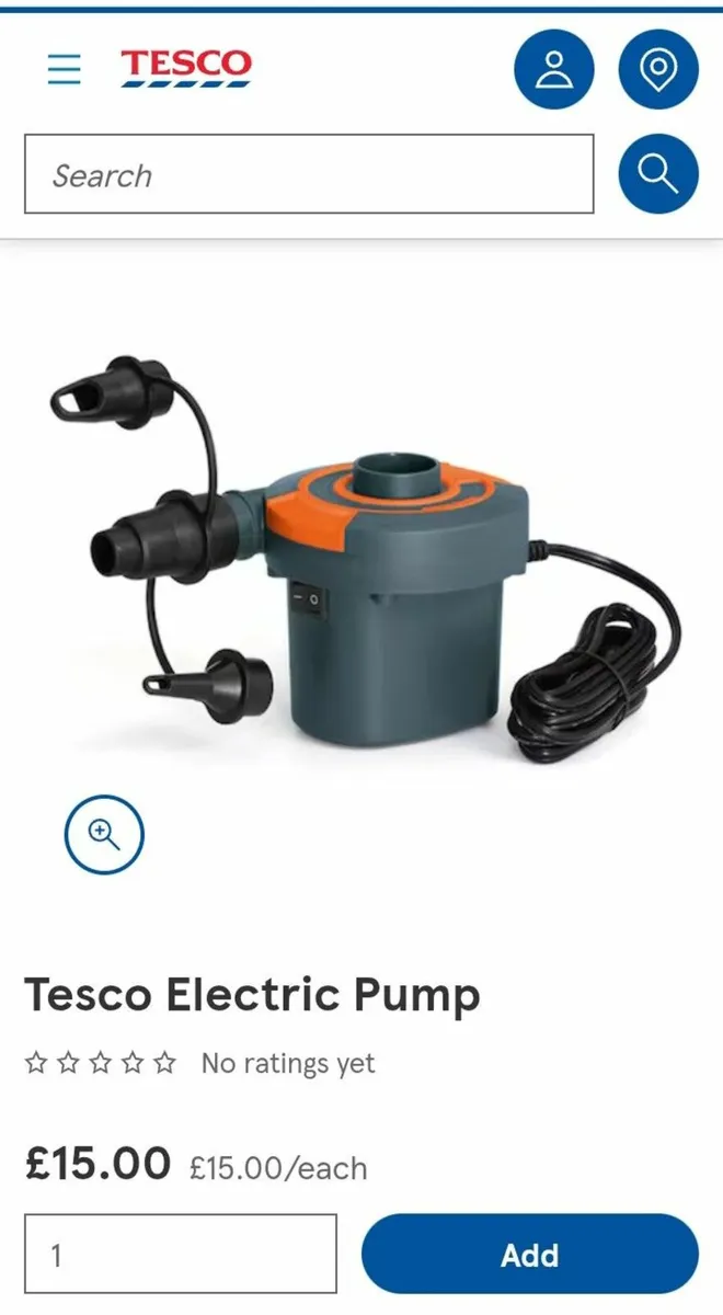 Brand New Electric pump inflate/deflate - Image 2