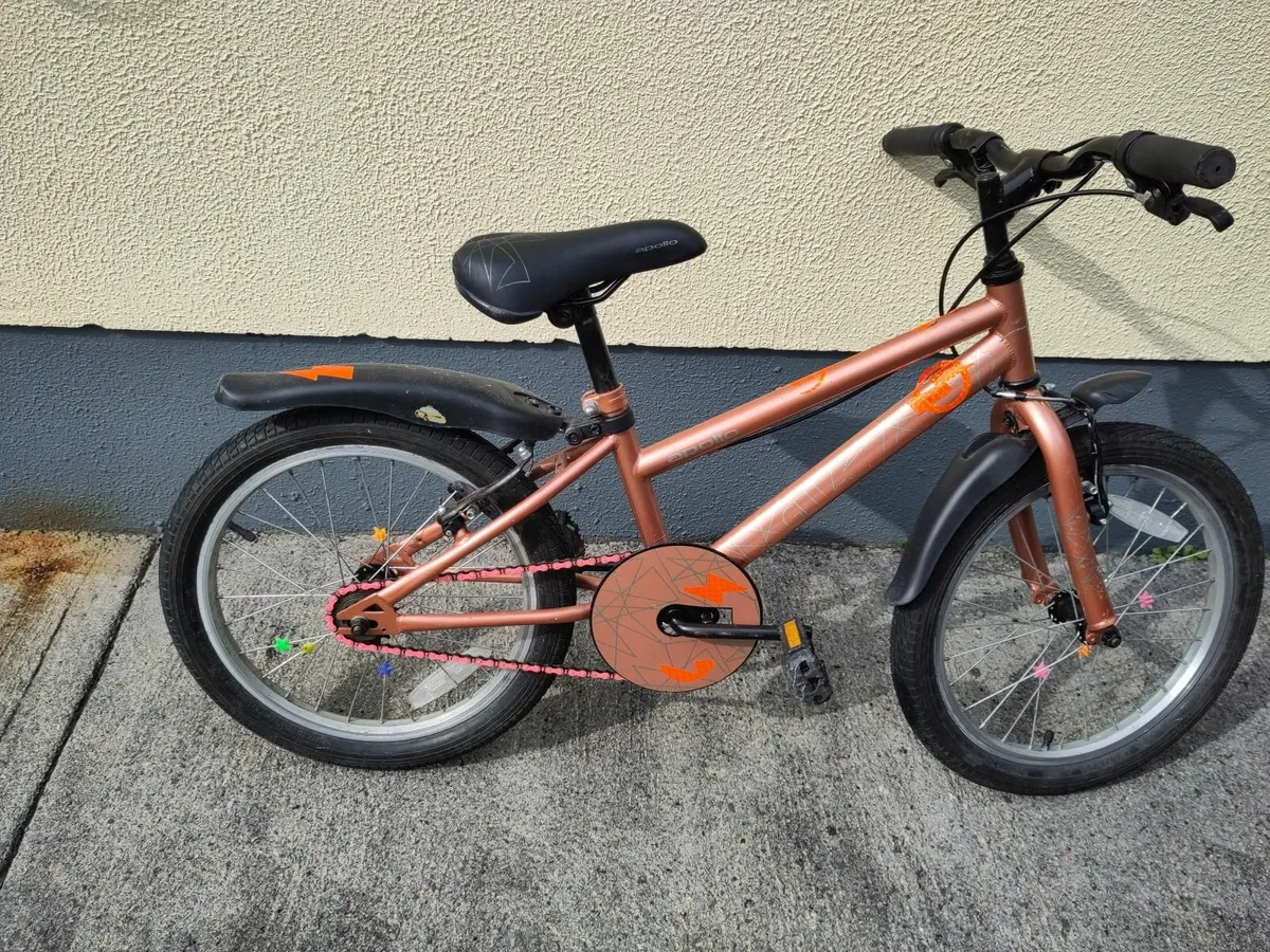 Apollo Glitz Kids Bike 18" - Image 1