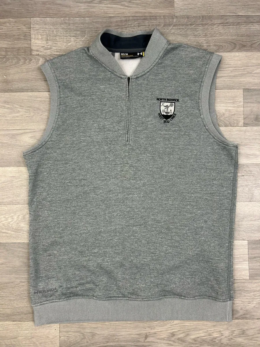 Under Armour Half Zip Golf Vest Gilet Mens Medium - Image 2