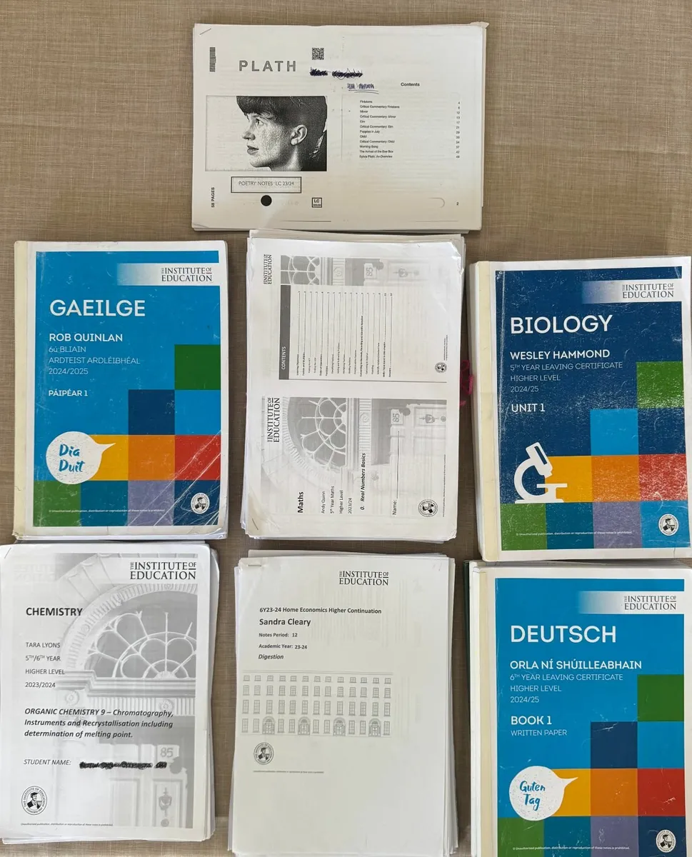 Institute of Education Notes Leaving Cert