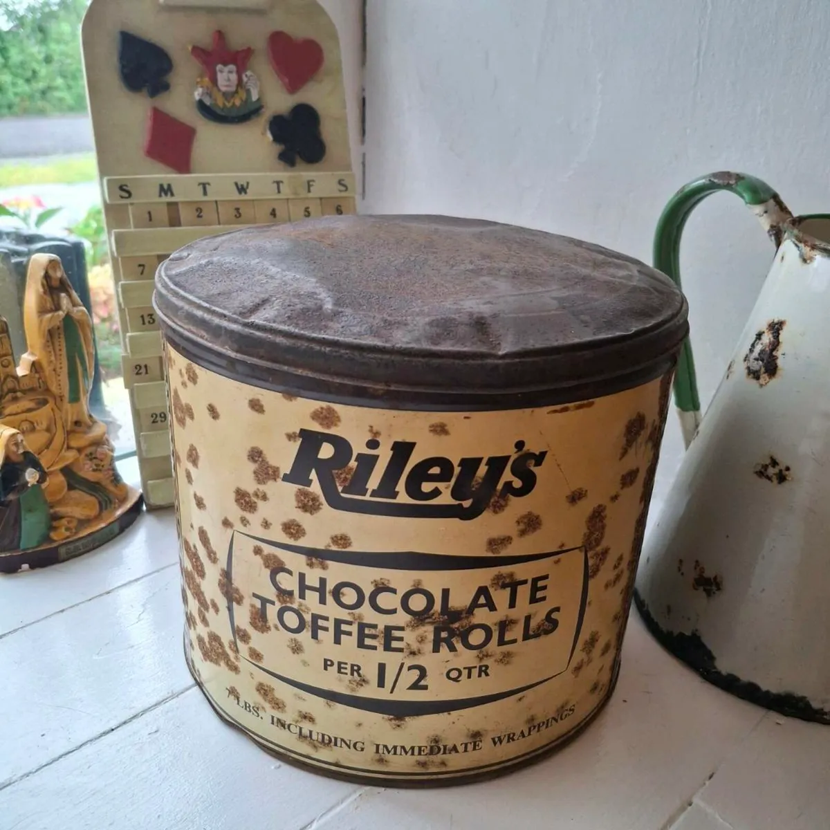 Original Old Rileys Toffee Tin - Image 1