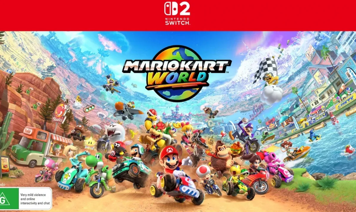 Nintendo Switch 2 with Mariokart world included - Image 3