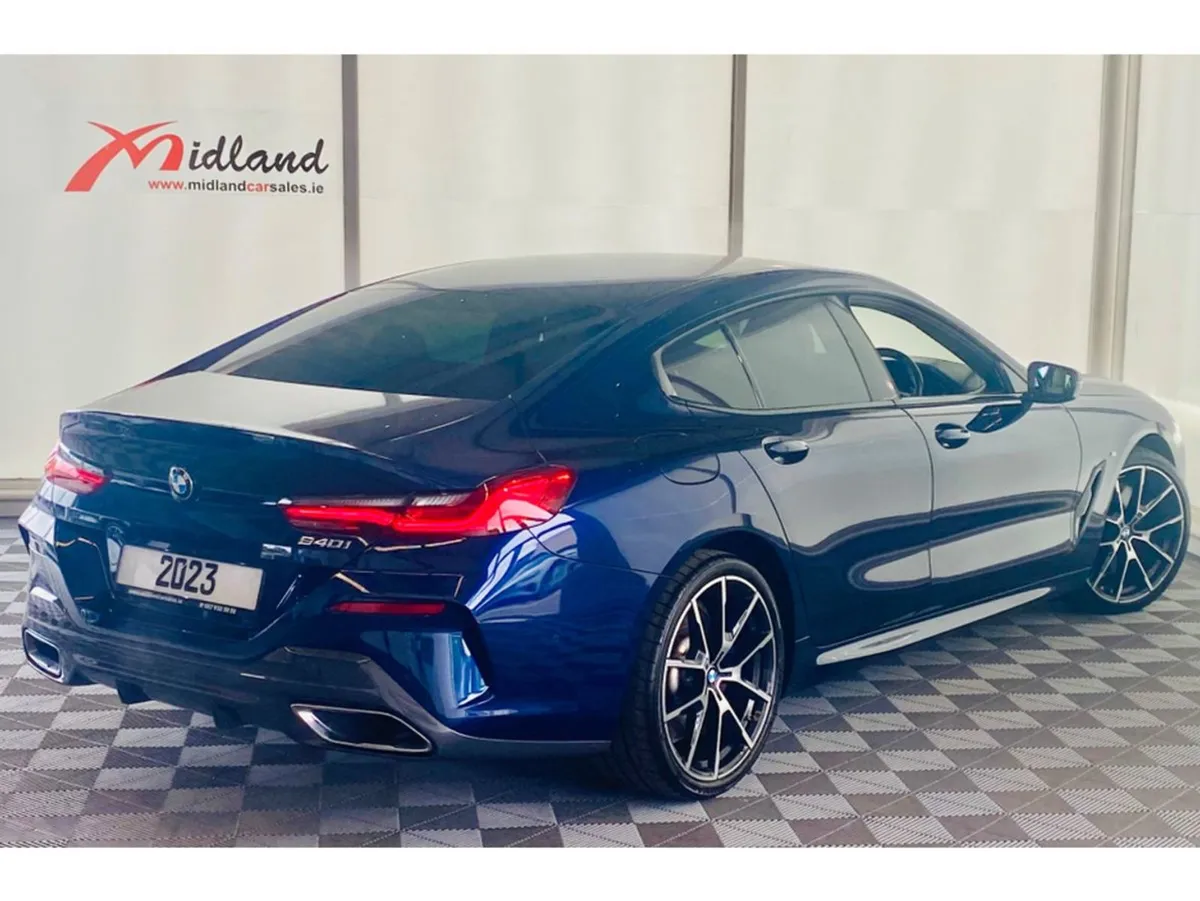 BMW 8 Series M Sport Gran Coupe PRO Tanzanite/bei - Image 4