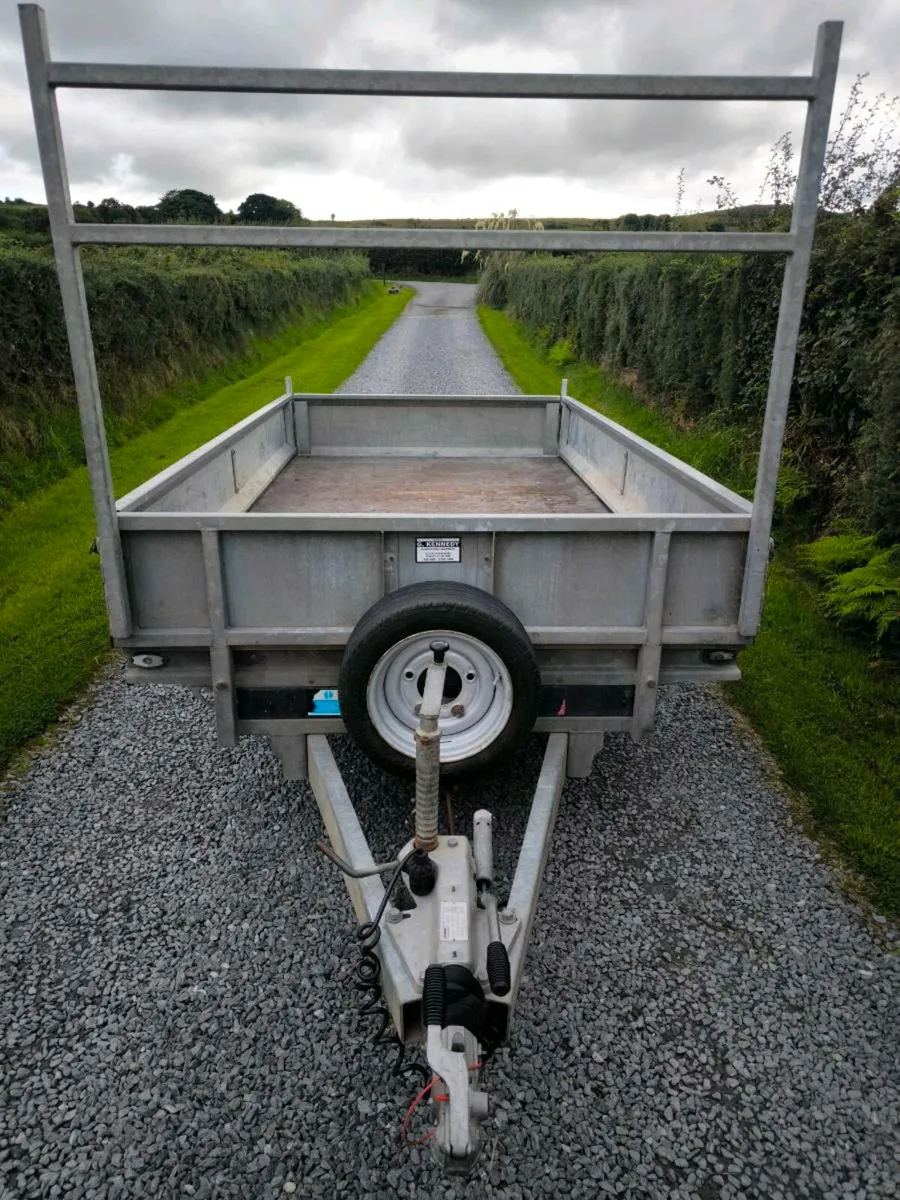 Nugent 10 x 5'6 dropside flatbed trailer - Image 2