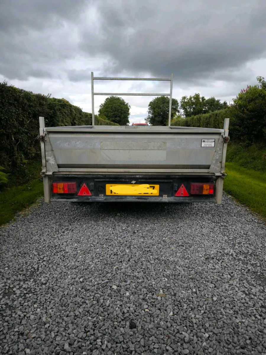 Nugent 10 x 5'6 dropside flatbed trailer - Image 4