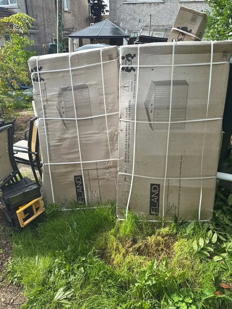 Unused Metal Garden Shed 8x6 - Image 2