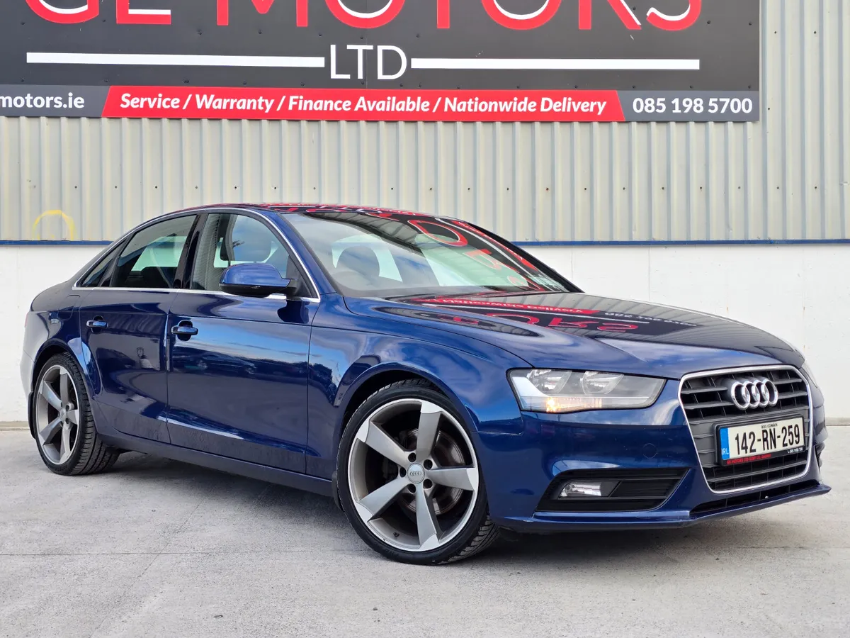 142 AUDI A4 2.0TDI SCUBA BLUE WITH S-LINE INTERIOR - Image 2