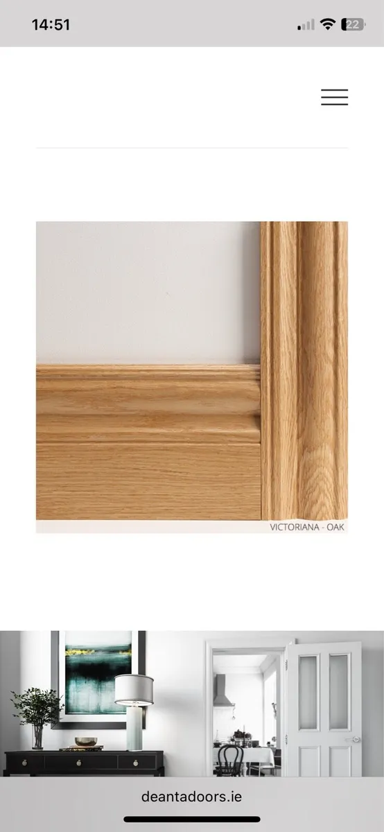 Denta Oak architecture, frame and skirting - Image 3