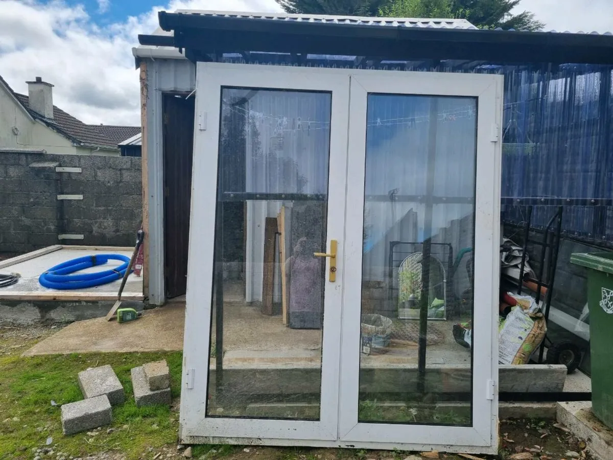 PVC Patio Double Door