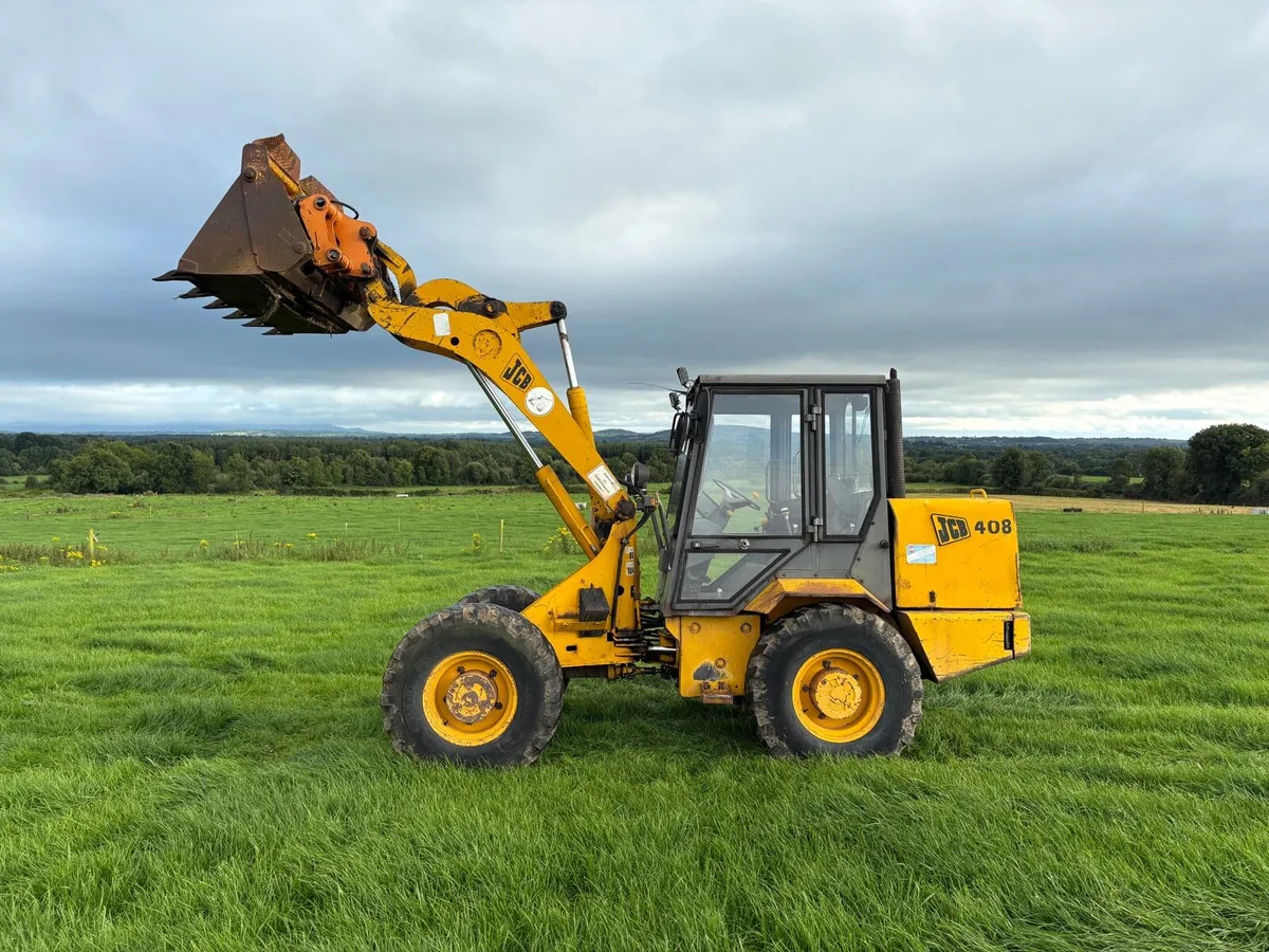 JCB 408 Farmmaster Loading Shovel - Image 1