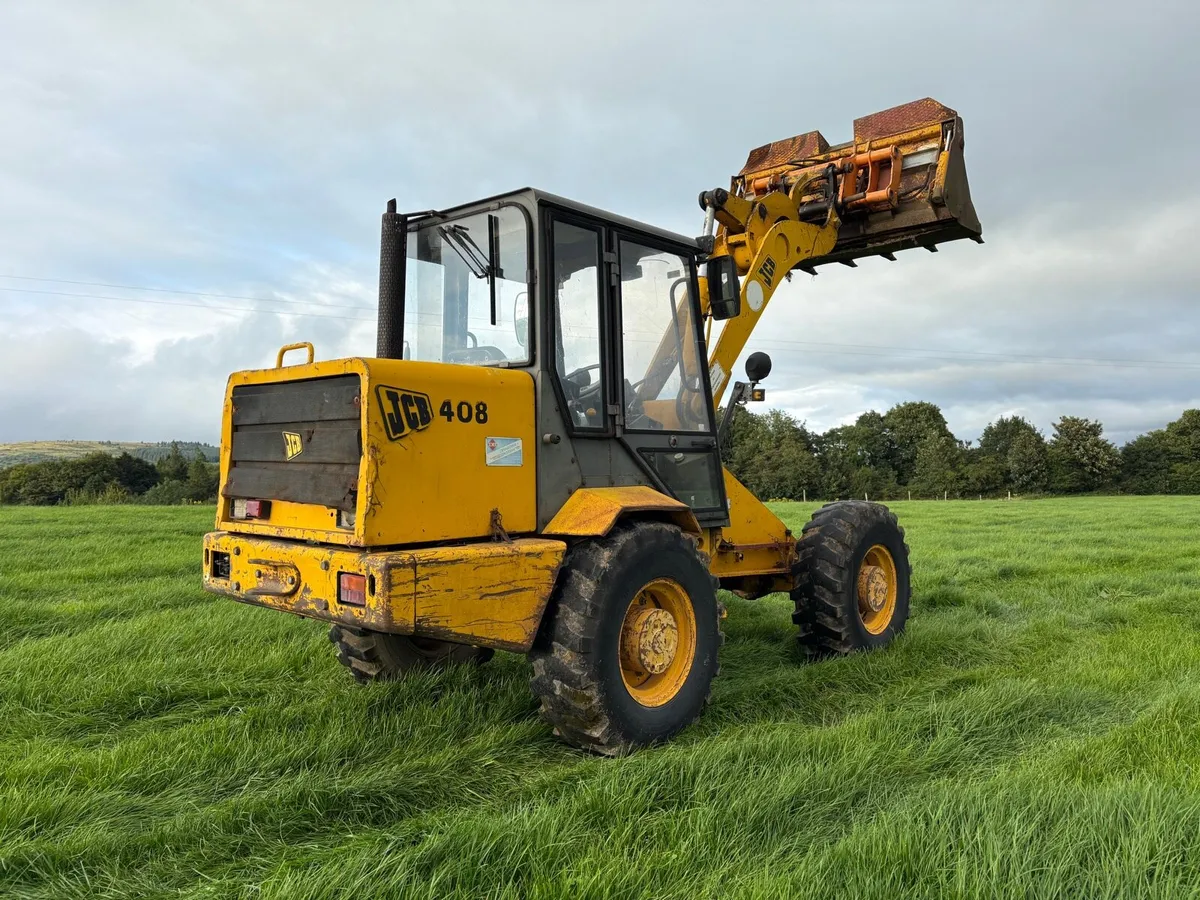 JCB 408 Farmmaster Loading Shovel - Image 2