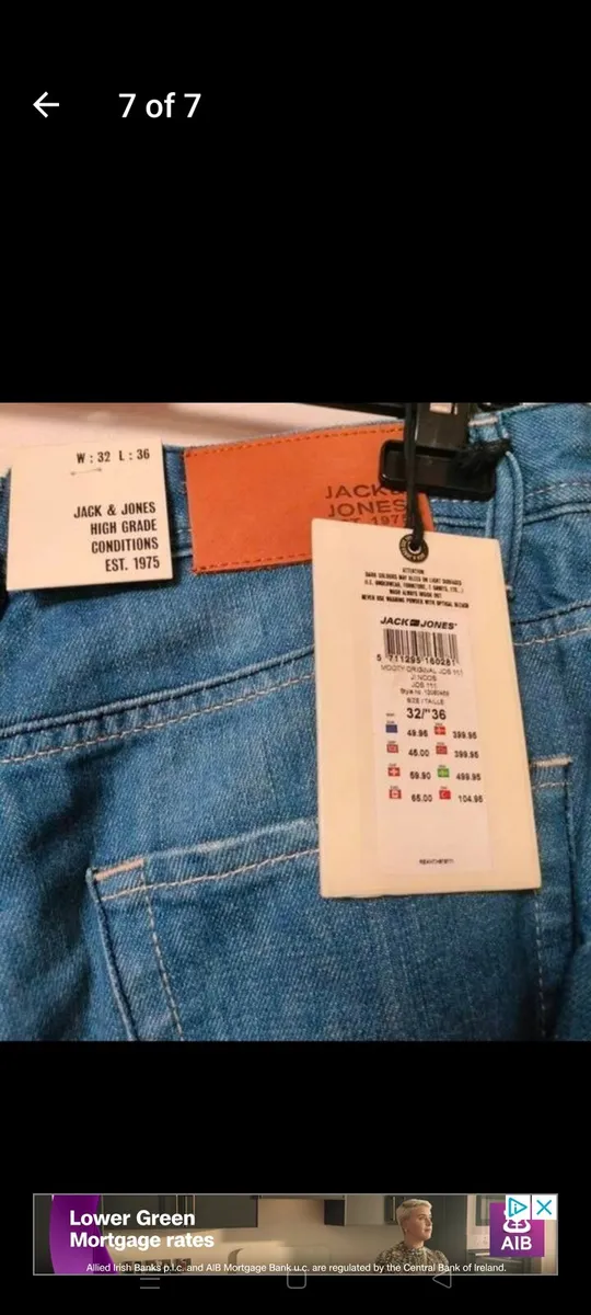 Jack and Jones jeans new with tags. - Image 1
