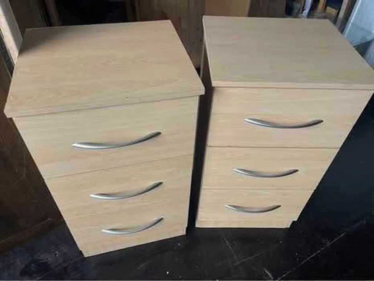 Bedside lockers - Image 1