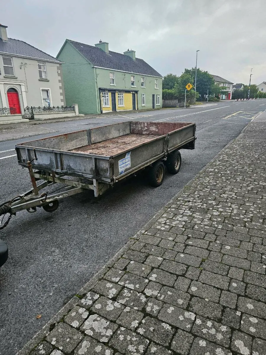 Ifor williams drop side trailer - Image 1