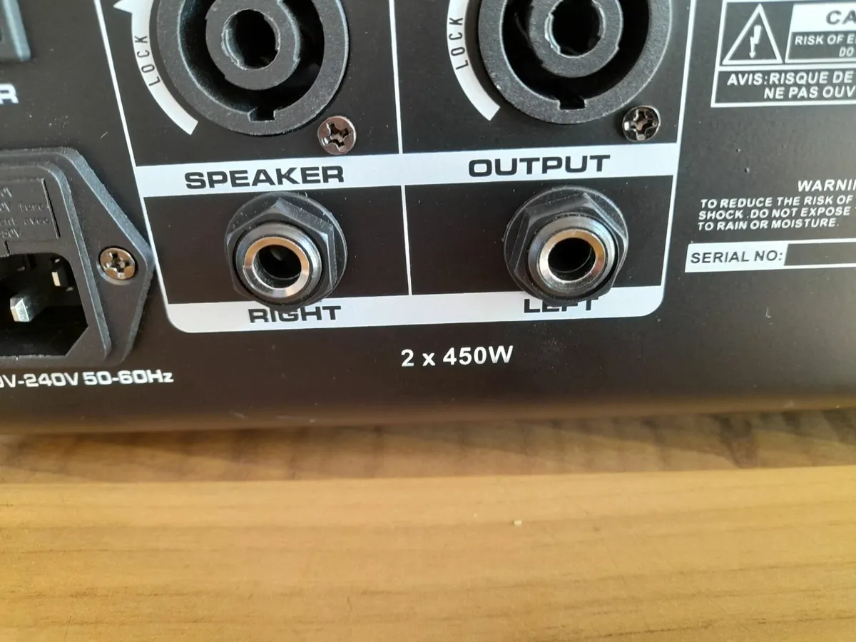 Pa powered mixer - Image 1