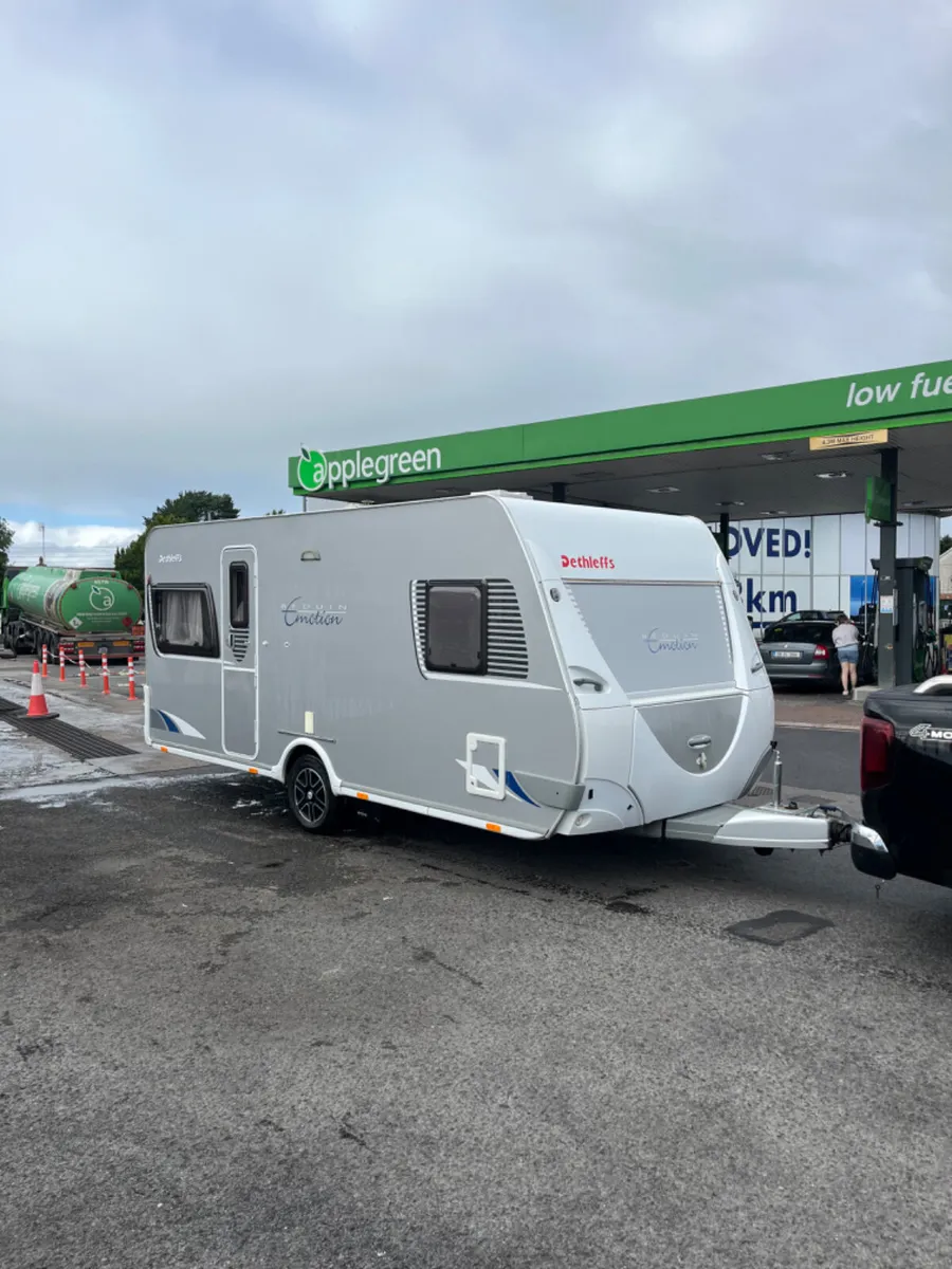 2012 Dethleffs 4 Berth Fixed Bed Caravan - Image 1
