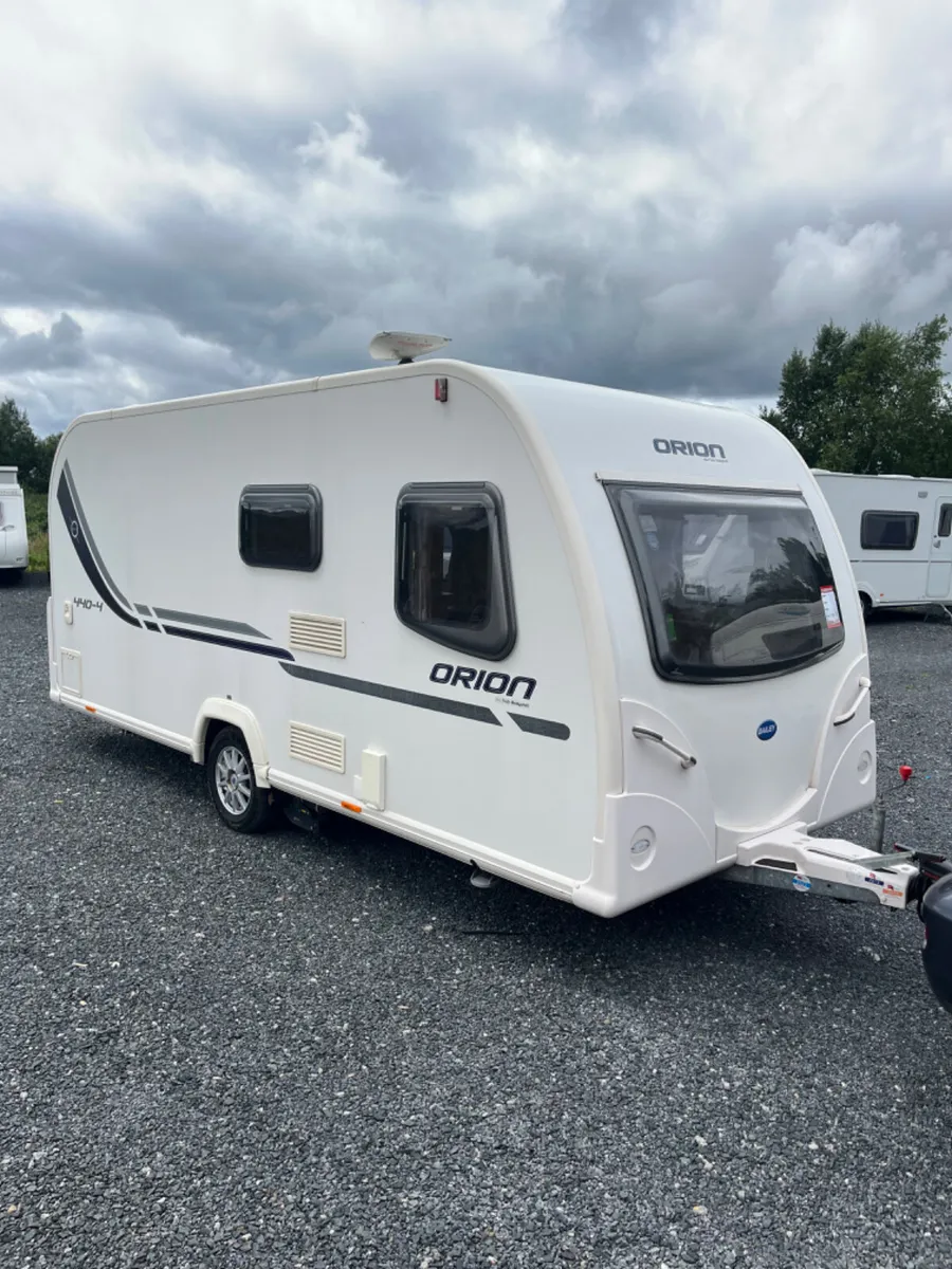 2012 Bailey Orion 4 Berth Fix Bed Caravan - Image 2