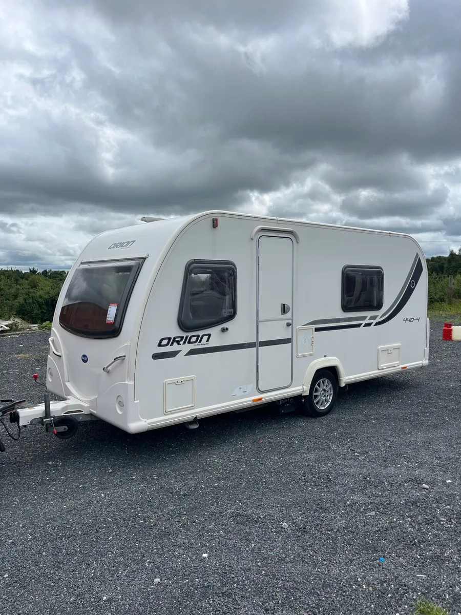 2012 Bailey Orion 4 Berth Fix Bed Caravan - Image 1
