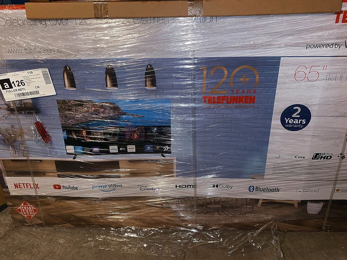 Telefunken 65’ Smart TV - Image 1