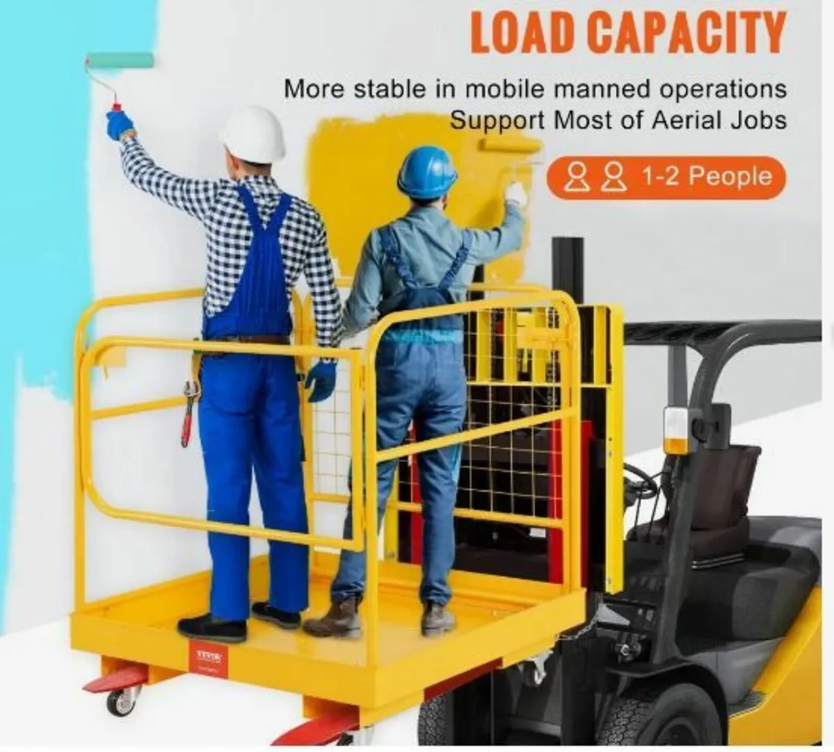 Forklift Safety Cage, 544.3 kg Load Capacity - Image 2