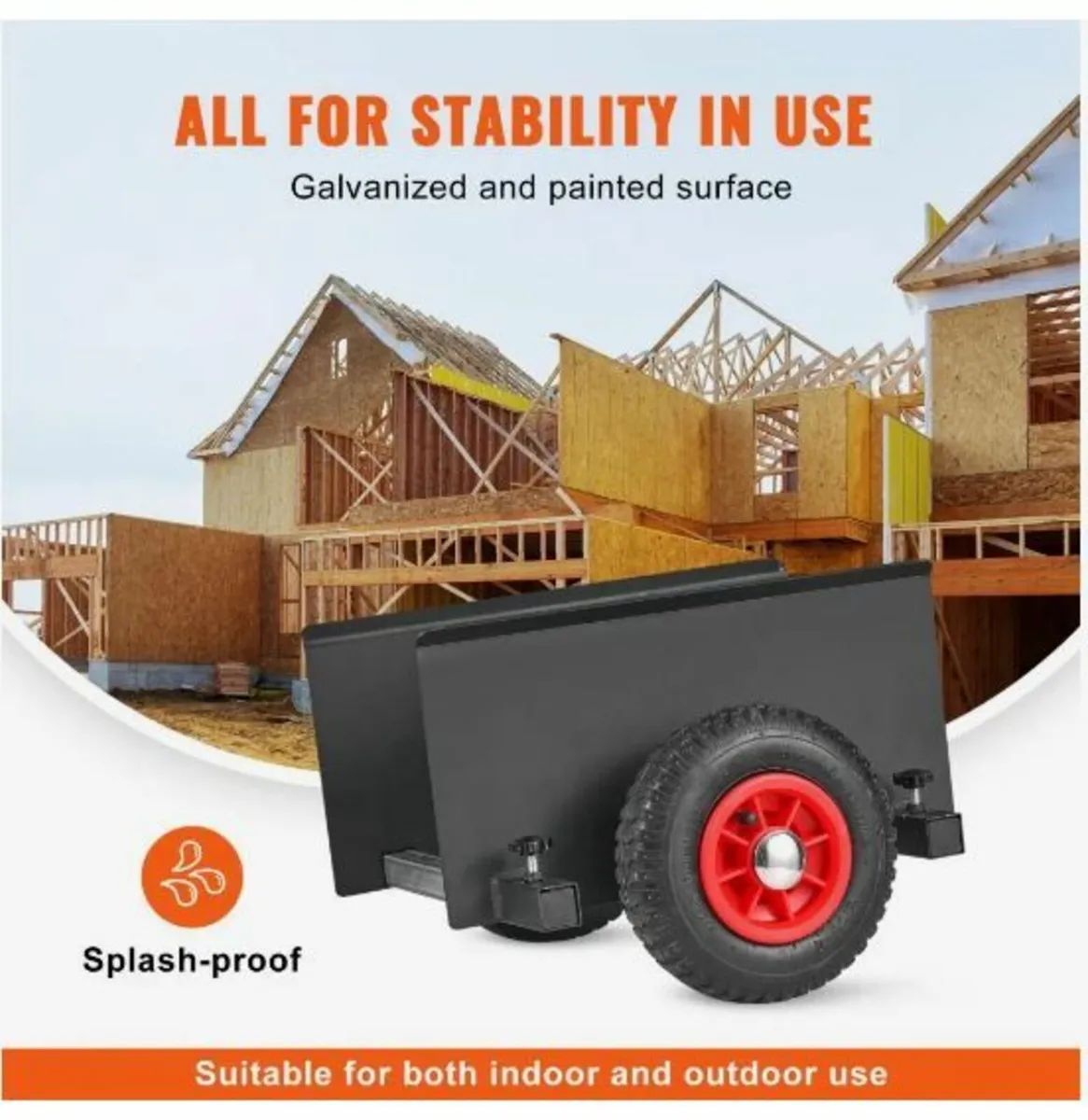 Panel Dolly 272 kg Drywall Door Cart - Image 3
