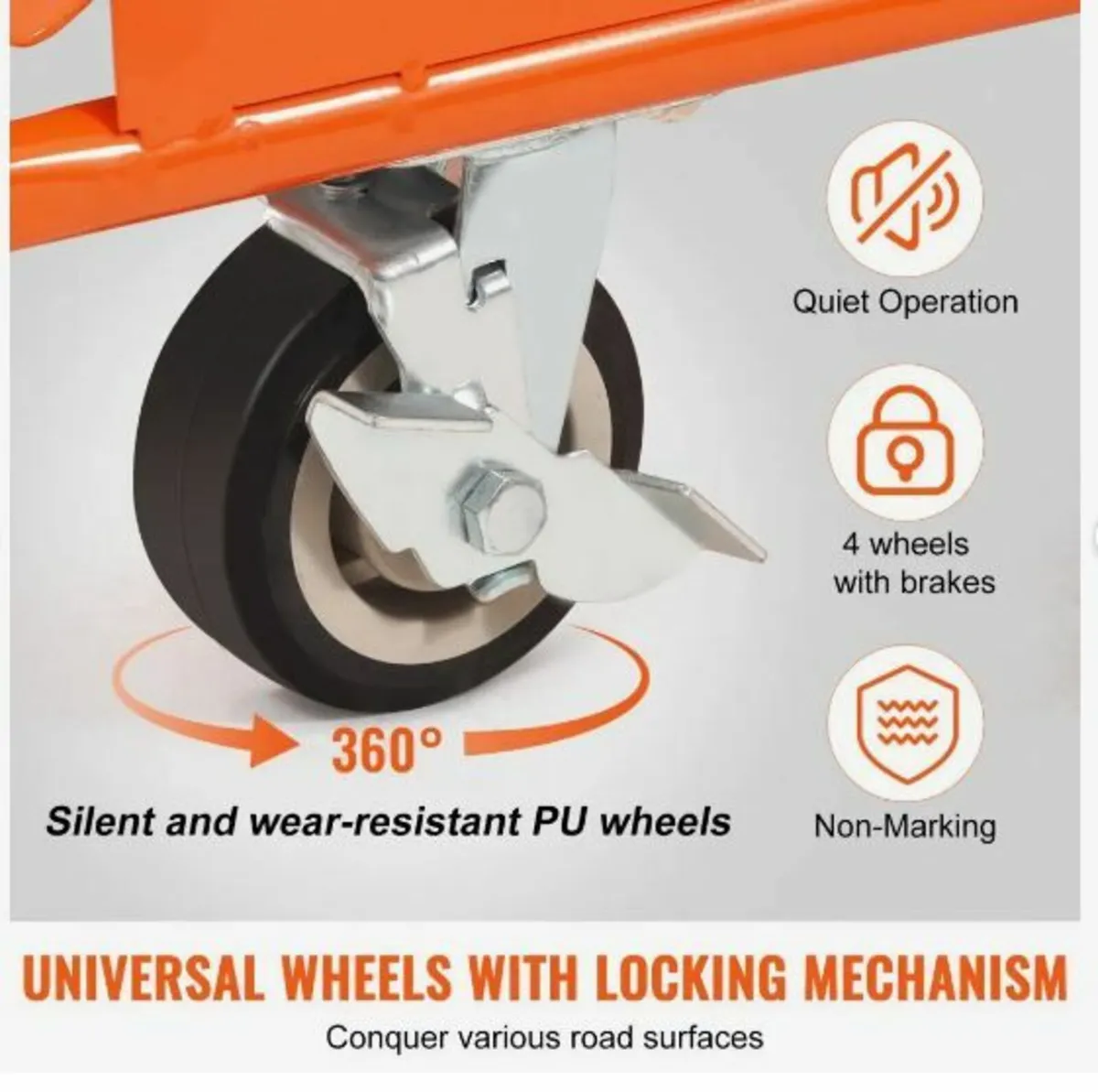 Drywall Cart, 1,361 kg Panel Dolly Cart - Image 4