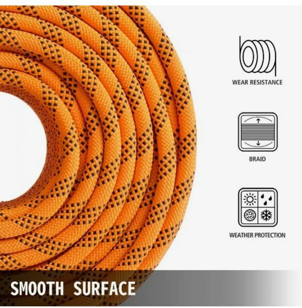 Polyester Rope 7/16" x 200', Load and Pulling Rope - Image 3
