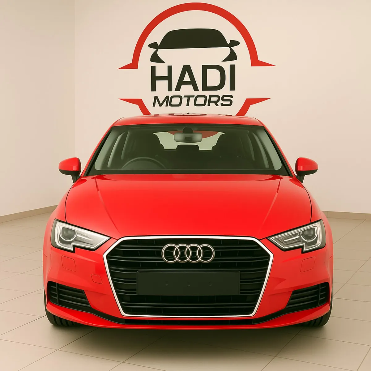 Audi A3 red 2014 - Image 1