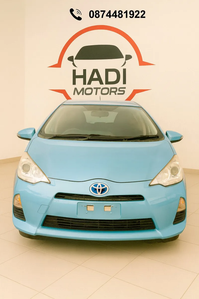 Toyota Aqua 1.49L 2012 light blue - Image 1