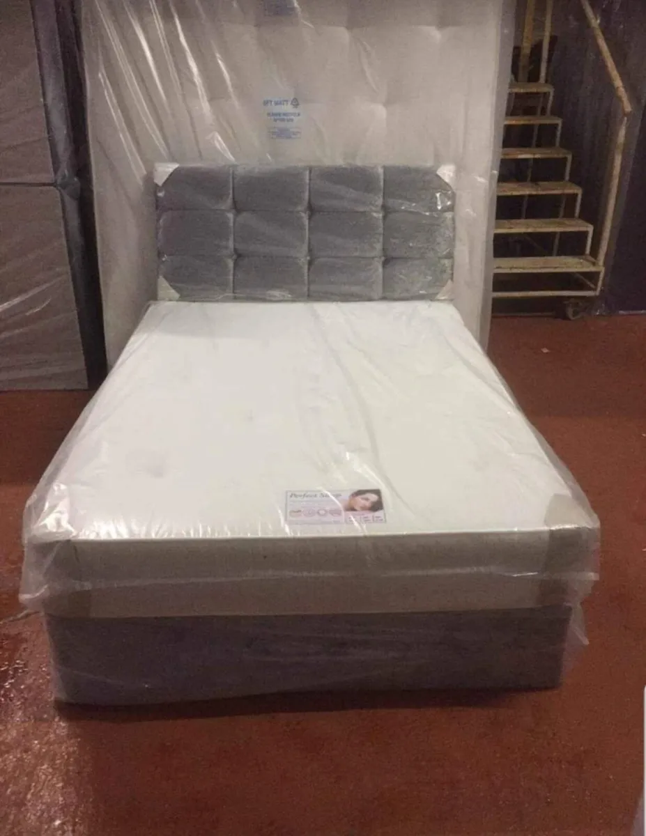 All sizes beds with mattress Armagh
Brand new beds - Image 3