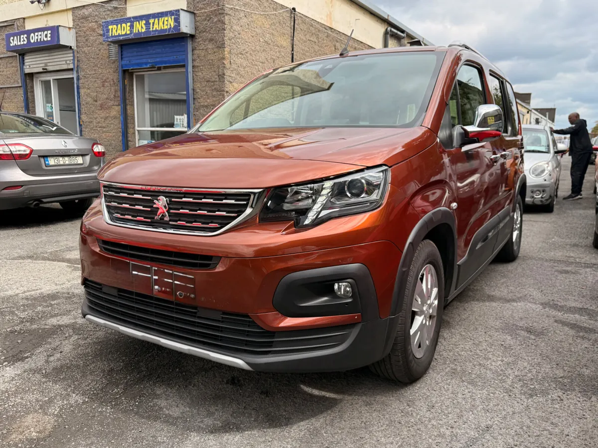 PEUGEOT RIFTER  2019(192)WHEELCHAIR TAXI - Image 1
