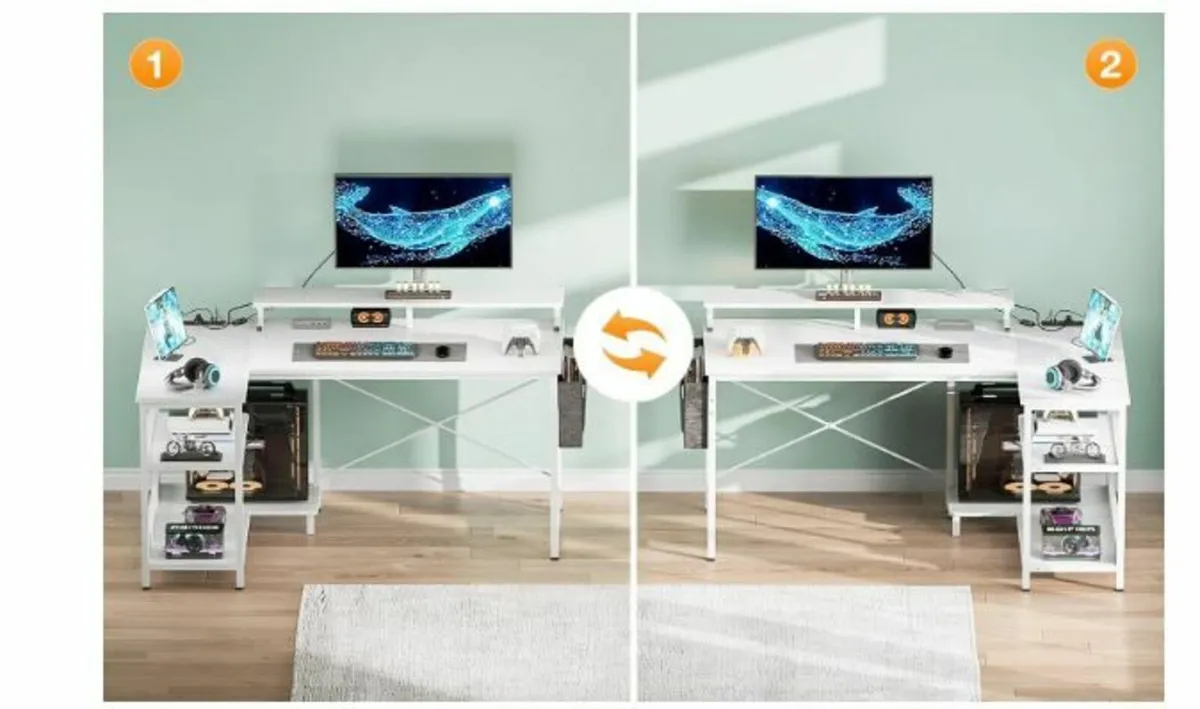 Gaming Table L Shape - Image 4