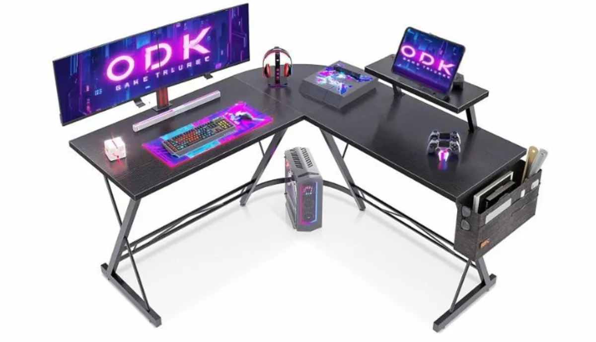 Gaming Table, Gaming Desk Corner - Image 4