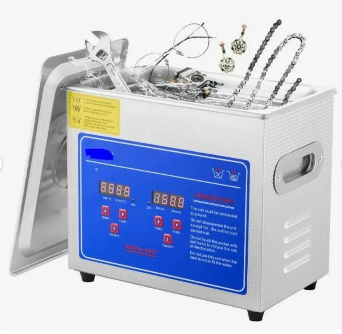 3L Ultrasonic Cleaner Machine Stainless Steel - Image 2