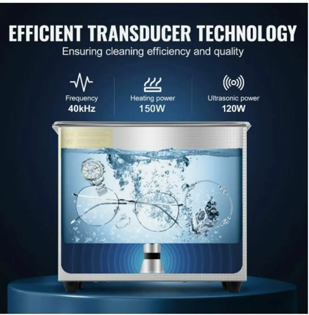 3L Ultrasonic Cleaner Machine Stainless Steel - Image 4