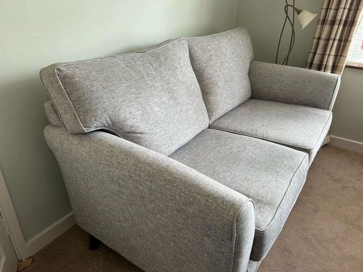 Grey 3 Seater sofa - Image 1
