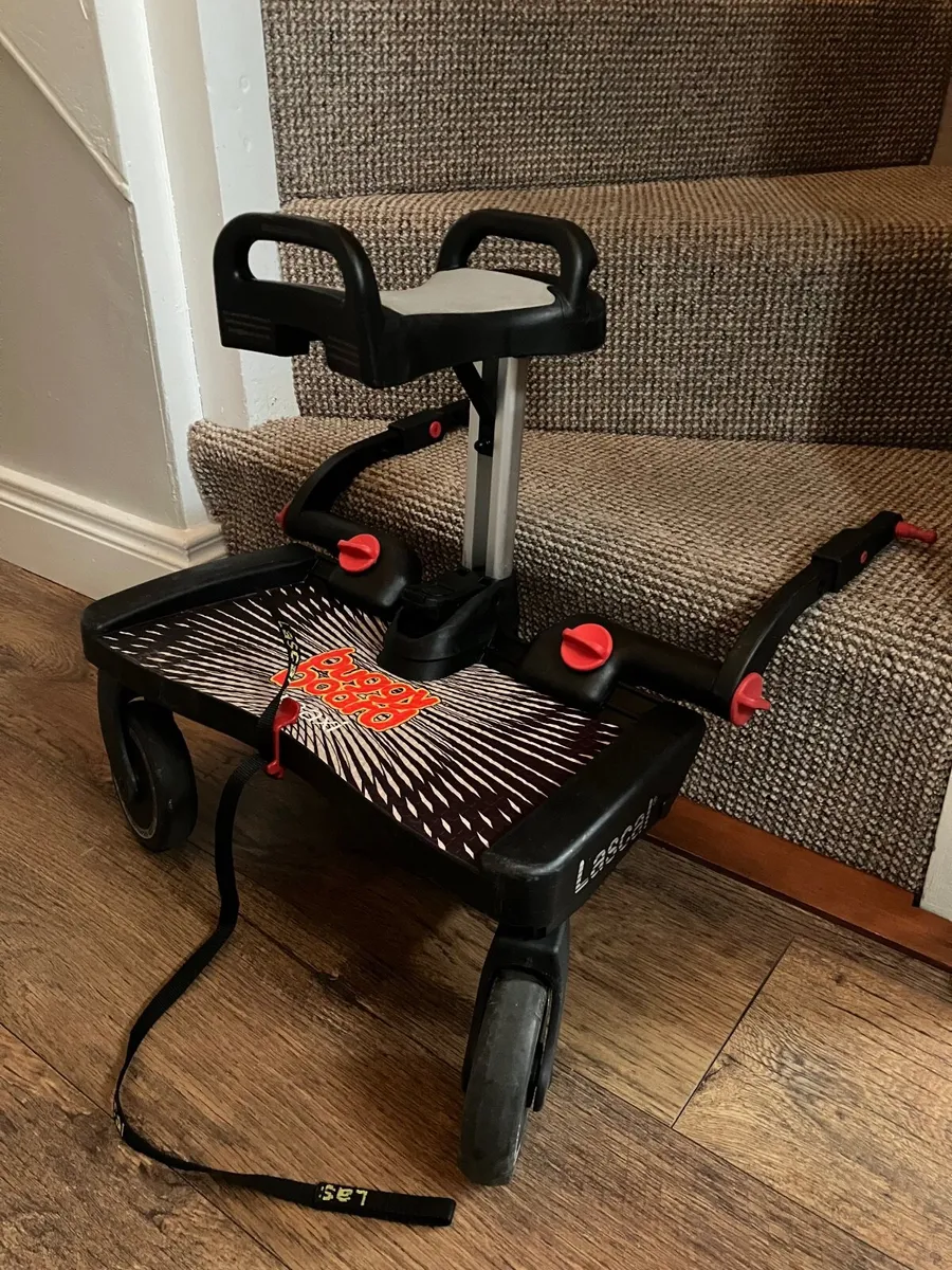 Lascal Buggy Board Maxi with Seat - Image 1