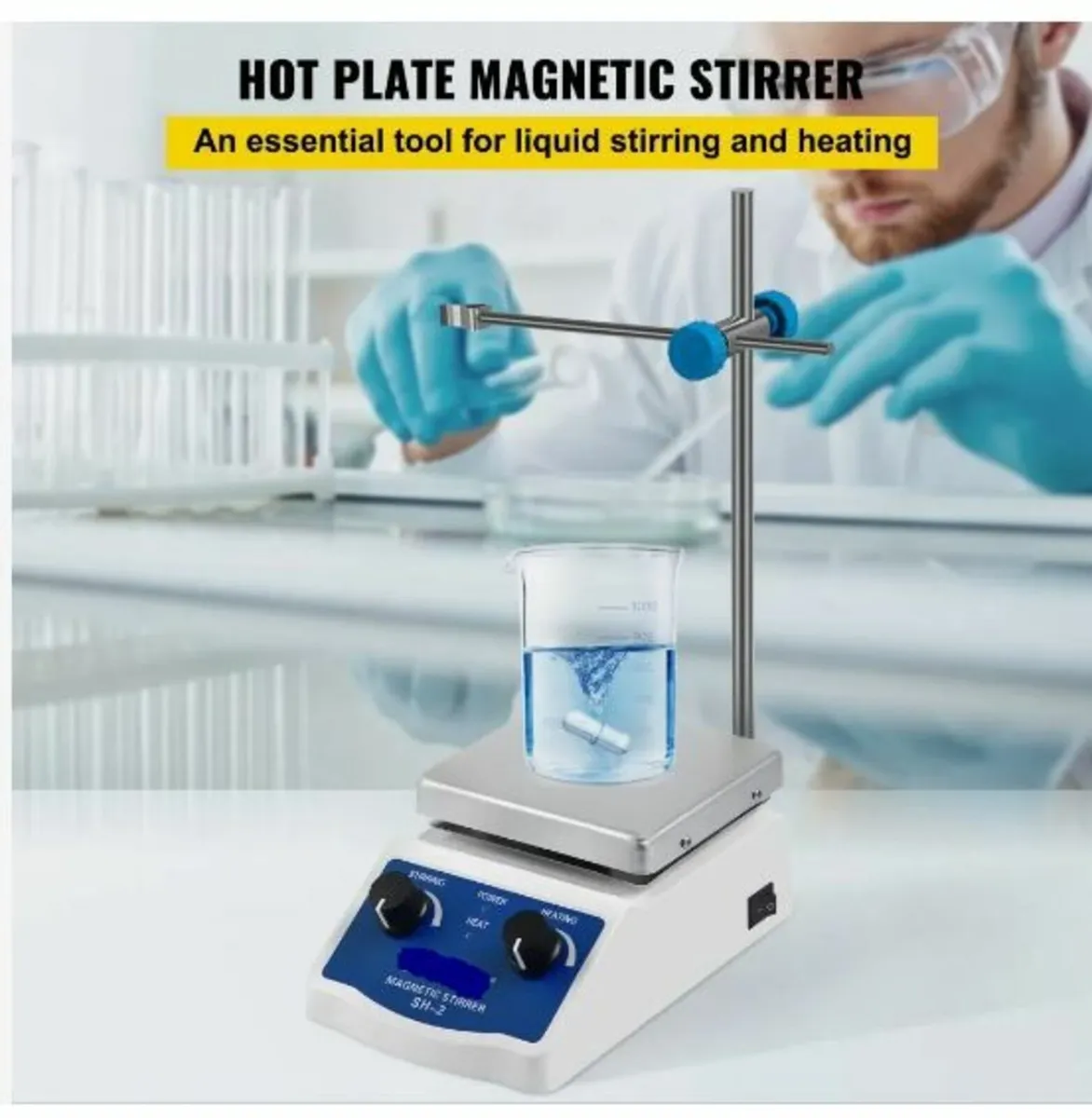 SH-2 Magnetic Stirrer Laboratory Magnetic - Image 2