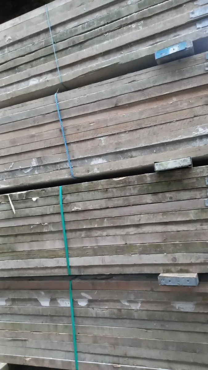 Scaffolding planks hire 30c each - Image 4