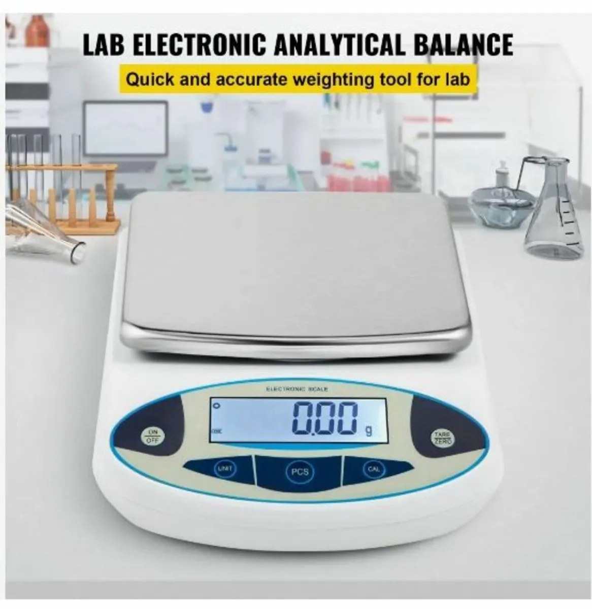 Analytical Balance, 5000g x 0.01g Accuracy Lab Sca - Image 3