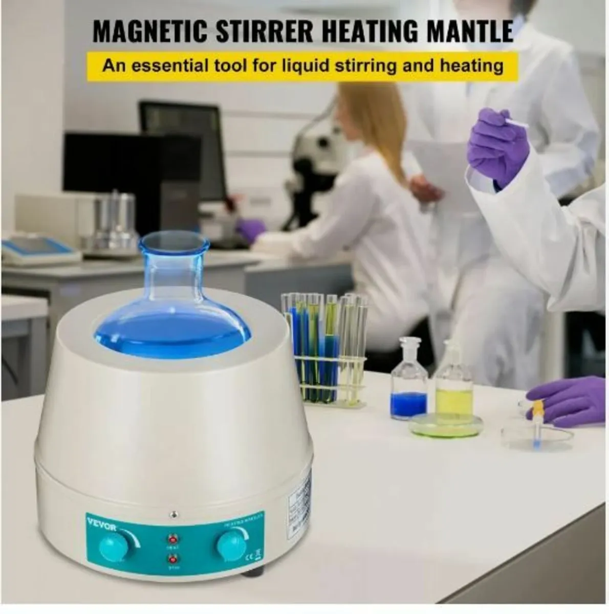 1000ml Magnetic Stirrer Heating Mantle 350W - Image 1