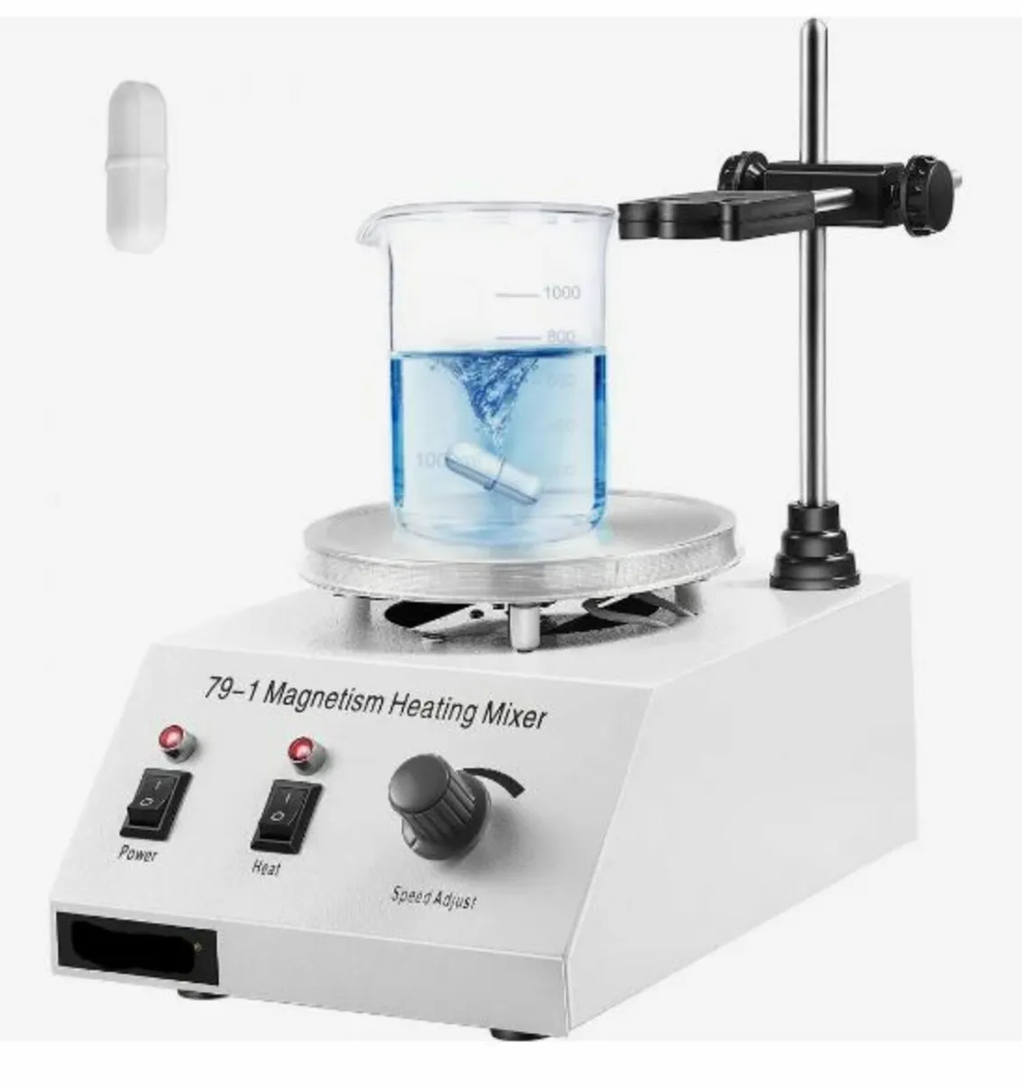Laboratory Magnetic Stirrer Hot Plate 1L Speed - Image 1