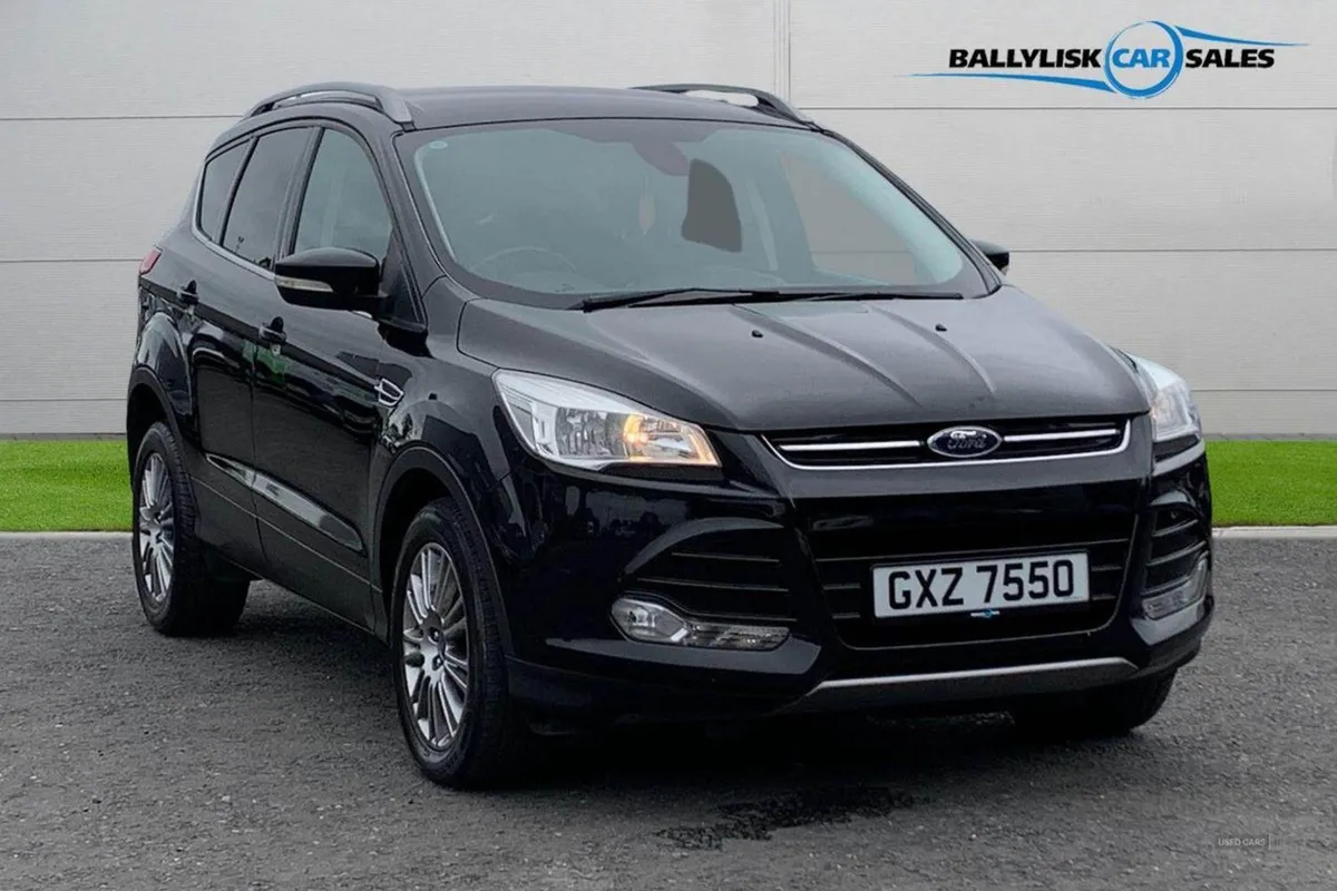 Ford Kuga 2.0 Tdci 140PS Titanium in Black With 9 - Image 1