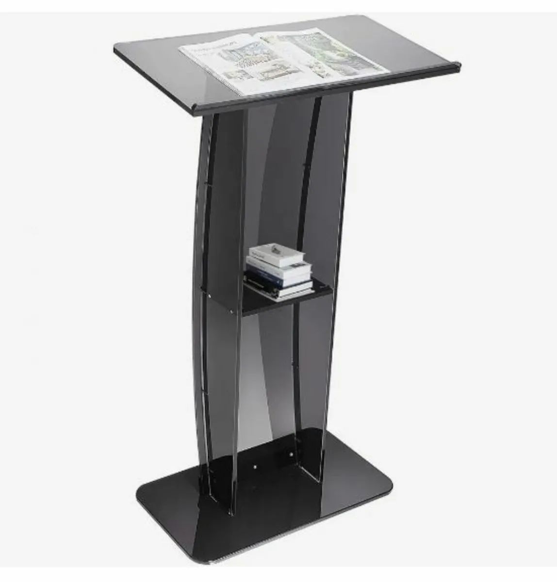 Acrylic Podium, 119 cm Tall, Acrylic Podium Stand - Image 1