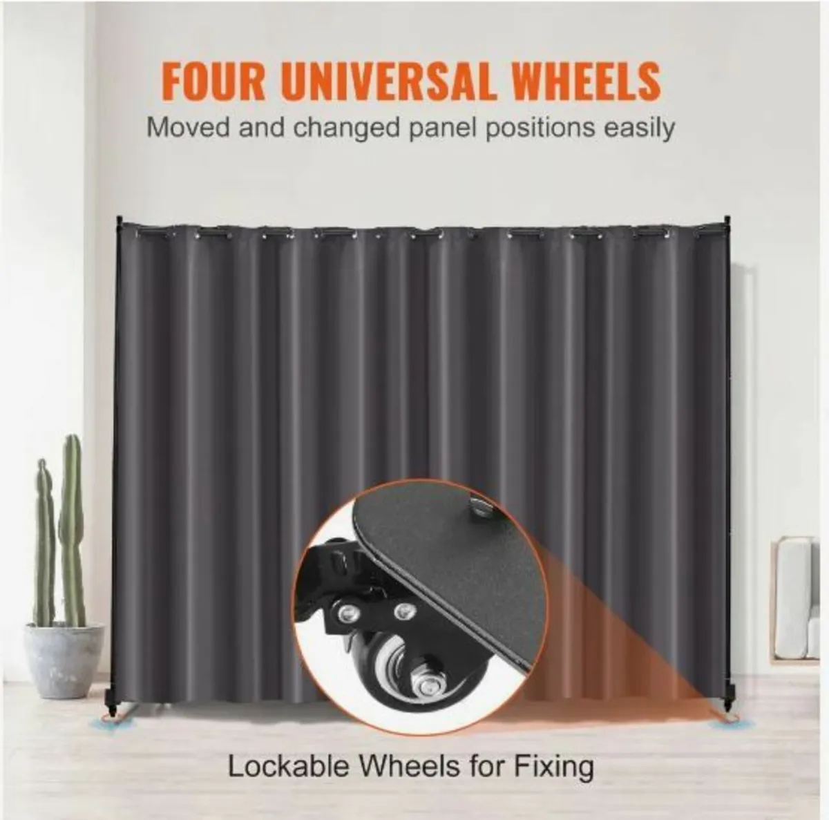 Room Divider Portable Panel Room Divider - Image 2