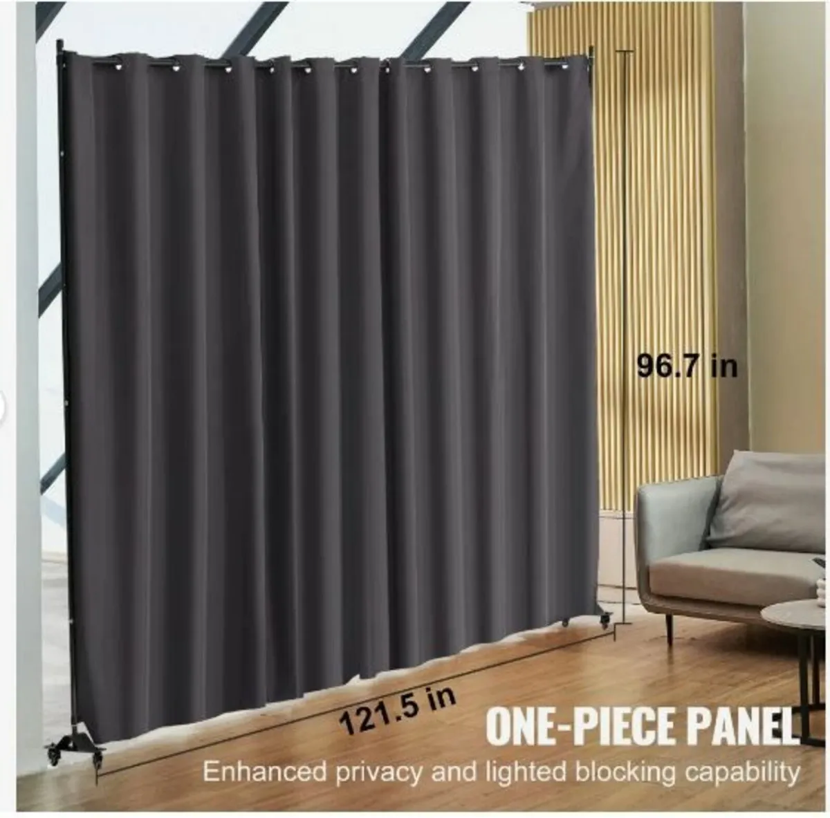 Room Divider Portable Panel Room Divider - Image 3