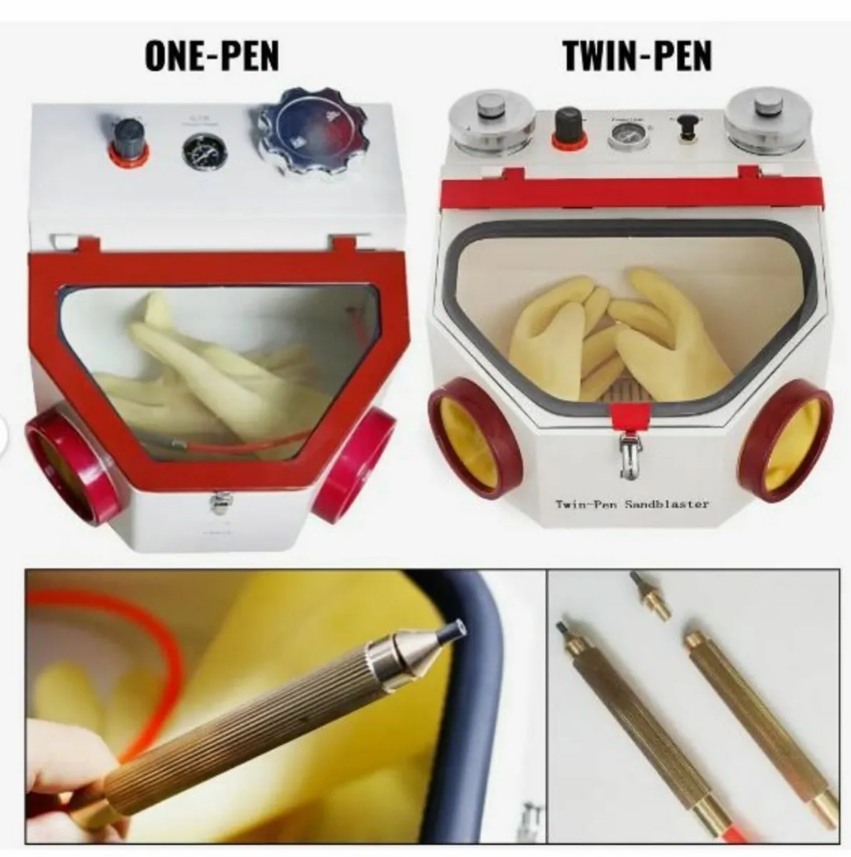 Dental Sandblaster 2 Pen + 2 Tanks - Image 4